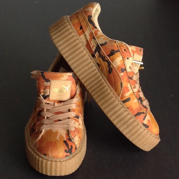 🔥🍁🔥PUMA - \'Rihanna Fenty Urban Camo\' Creepers